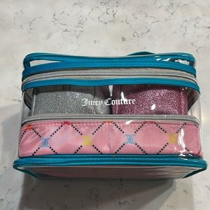 Juicy Couture cosmetic bags